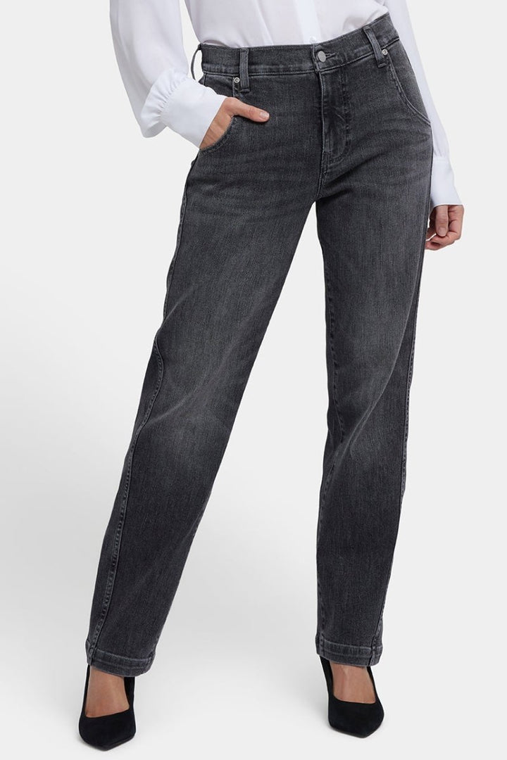 Brooke Loose Straight Jeans | Vintage Noir | Denim | NYDJ