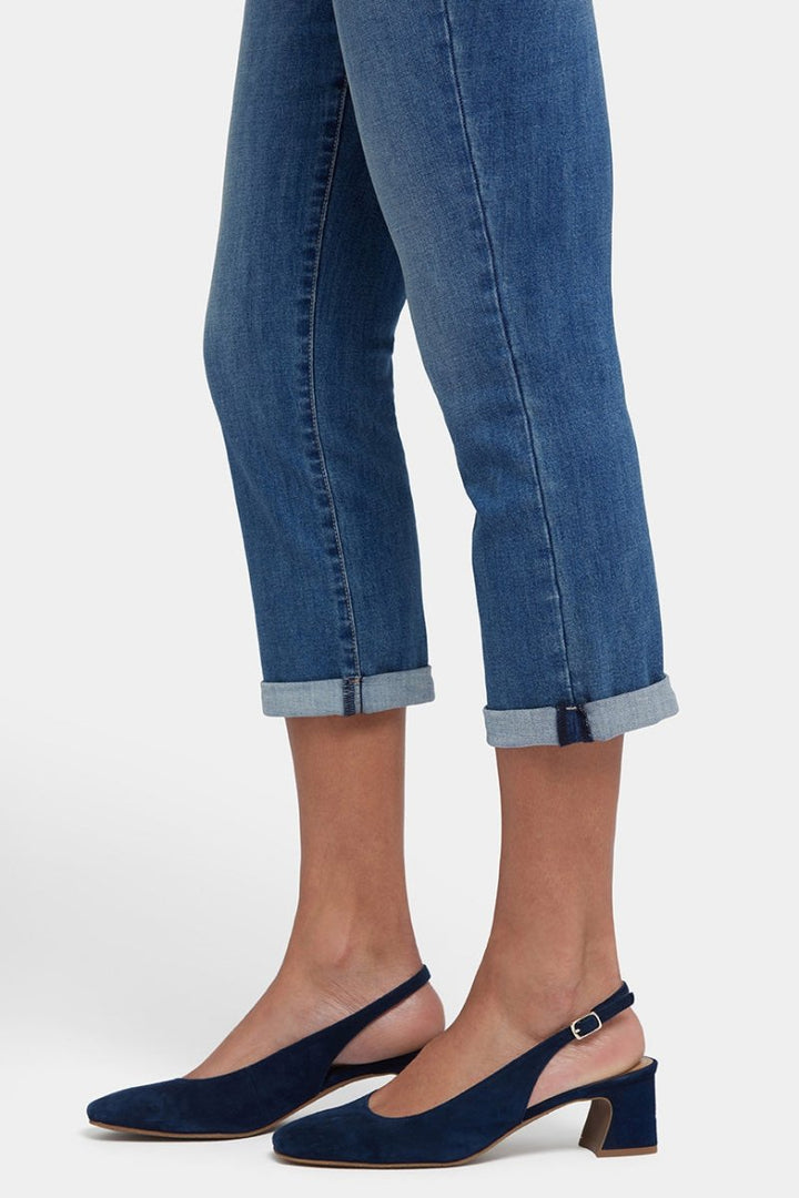 Chloe Skinny Capri Jeans In Cool Embrace® Denim | Costa Brava | Pants | NYDJ