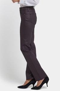 Coated Marilyn Straight Jeans | Fig Coated | Pants | NYDJ