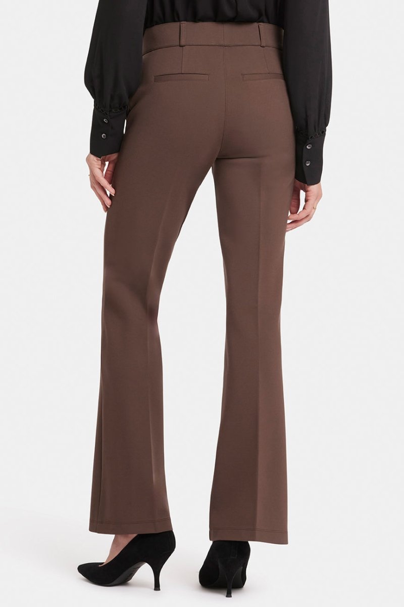 Flare Pull-On Sculpt-Her™ Trouser Brown | Coffee Bean | Non Denim | NYDJ