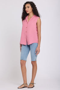 Gabrielle Sleeveless Blouse | Desert Rose | Blouse | NYDJ