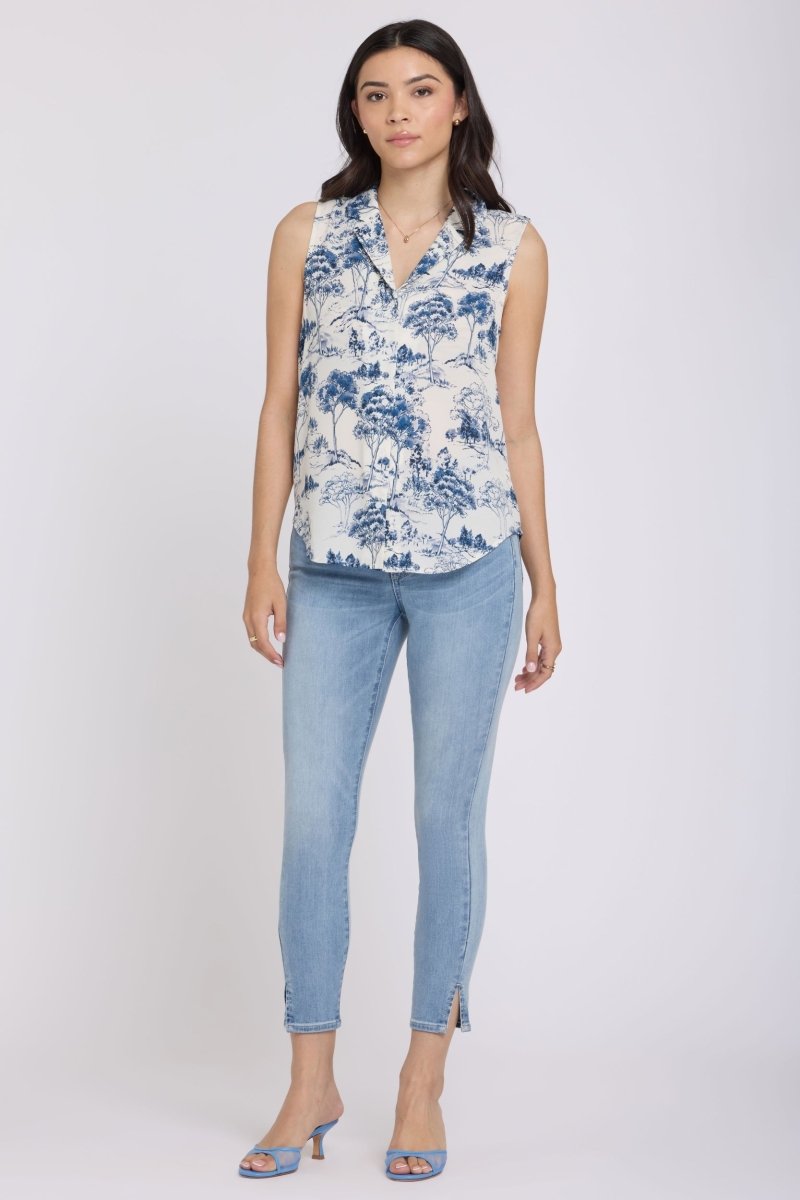 Gabrielle Sleeveless Blouse | Le Parc | Blouse | NYDJ