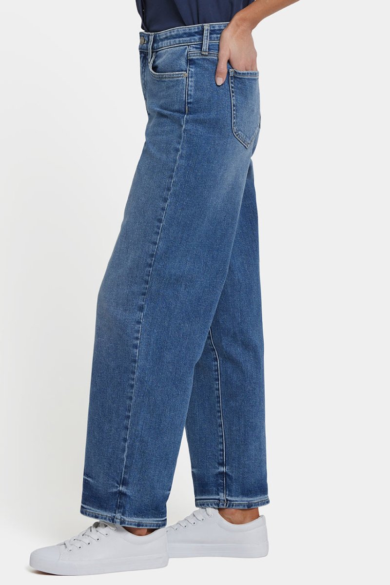 Jemma Barrel Jeans | Rainbow Blue | Denim | NYDJ