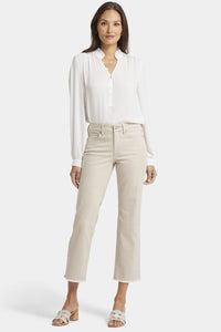 Marilyn Straight Ankle Jeans | Feather | Denim | NYDJ