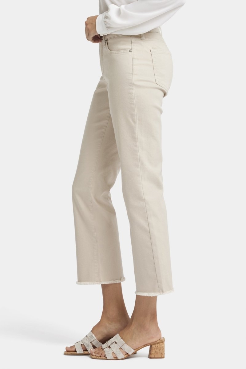 Marilyn Straight Ankle Jeans | Feather | Denim | NYDJ