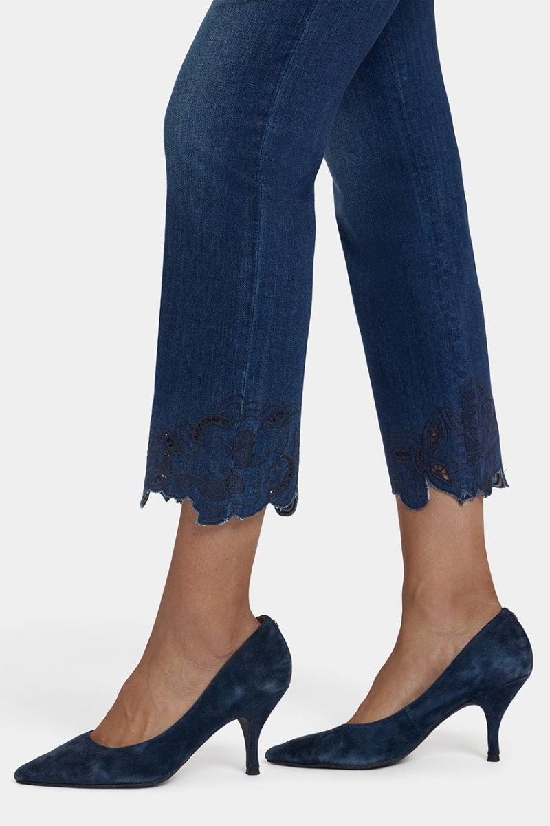 Marilyn Straight Ankle Jeans in Sure Stretch® Denim | Wonderland | Pants | NYDJ