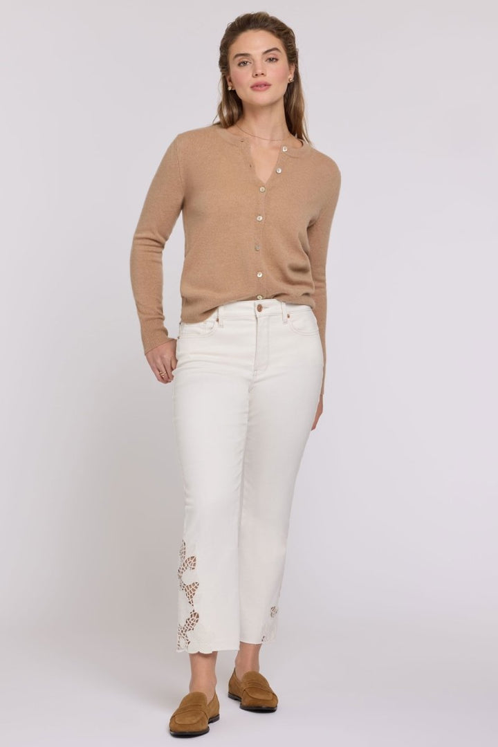 Marilyn Straight Ankle Jeans | Vintage White - NYDJ