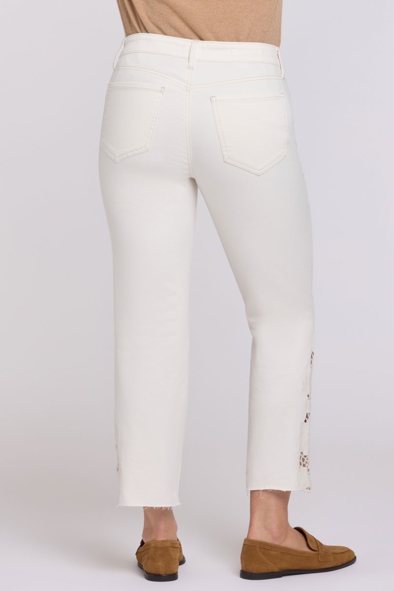 Marilyn Straight Ankle Jeans | Vintage White - NYDJ
