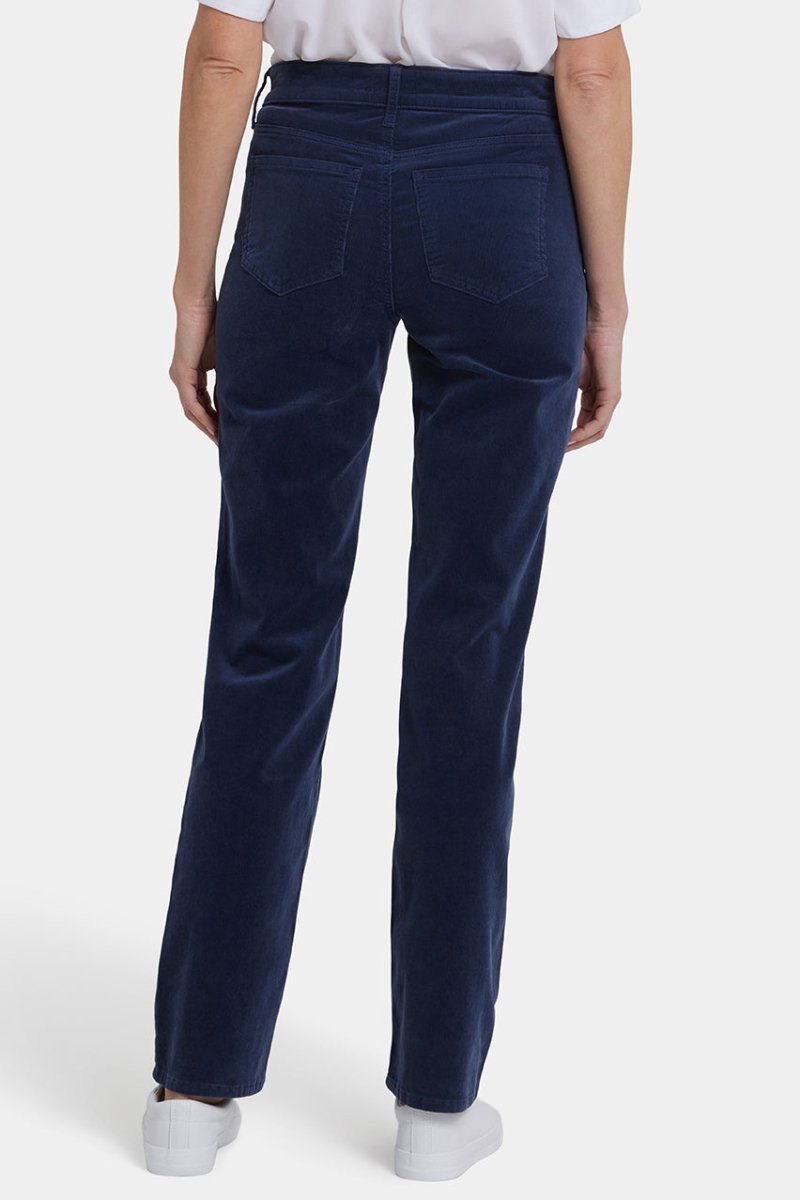 Marilyn Straight Corduroy Pants | Dark Night | Pants | NYDJ