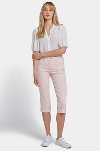 Marilyn Straight Crop Jeans In Cool Embrace® Denim | Crystal Pink | Pants | NYDJ