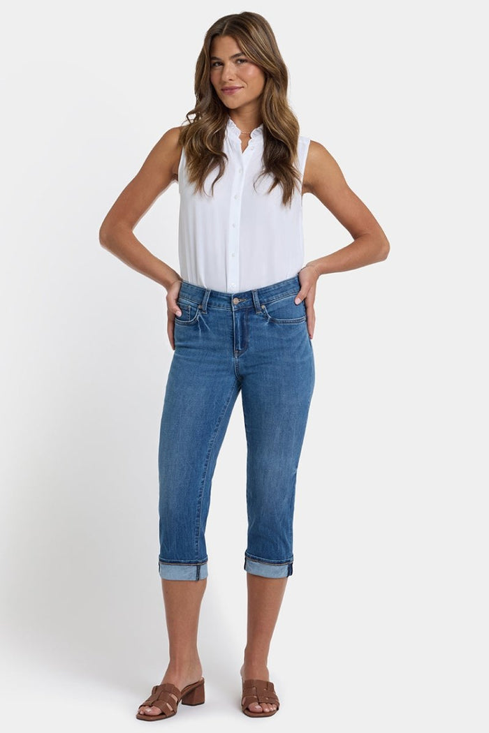 Marilyn Straight Crop Jeans In Cool Embrace® Denim | Wild River | Pants | NYDJ
