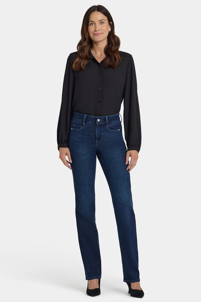 Marilyn Straight Jeans | Blacken Blue | Pants | NYDJ
