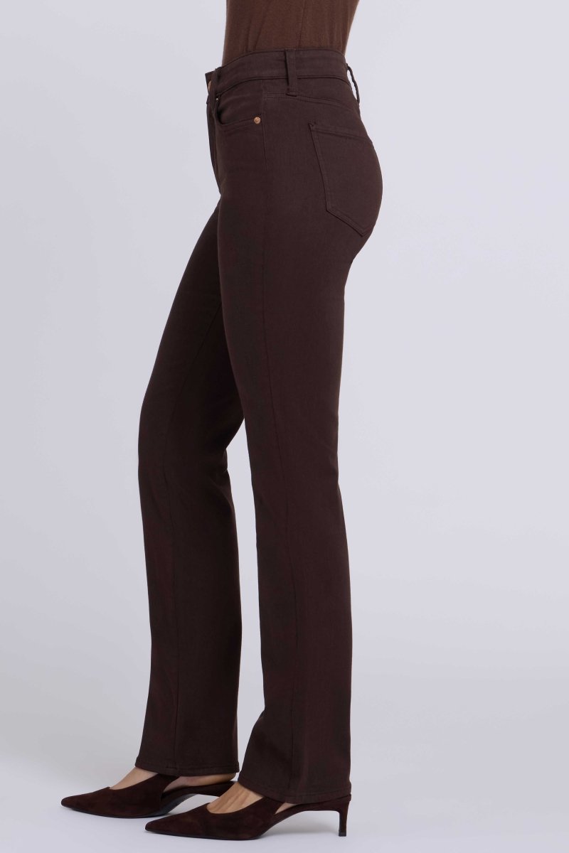 Marilyn Straight Jeans In Sure Stretch® Denim | Bitter Chocolate - NYDJ