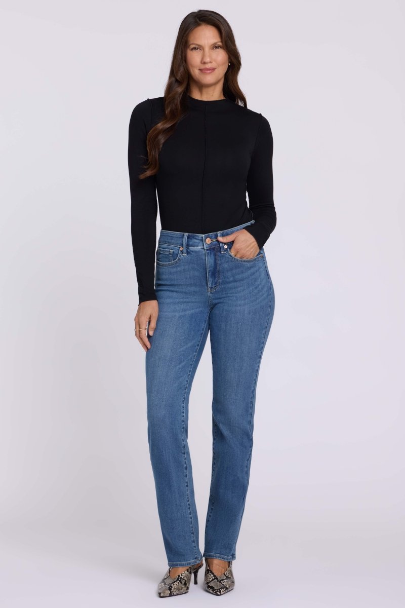 Marilyn Straight Jeans In Sure Stretch® Denim | Redwood - NYDJ