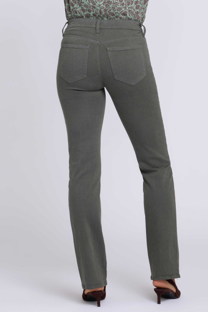 Marilyn Straight Jeans In Sure Stretch® Denim | True Olive - NYDJ