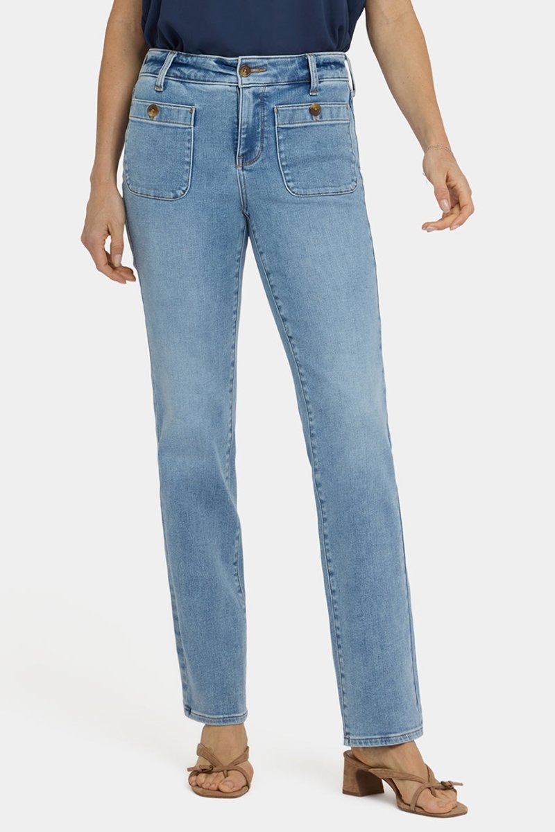 Marilyn Straight Jeans | Mist | Denim | NYDJ