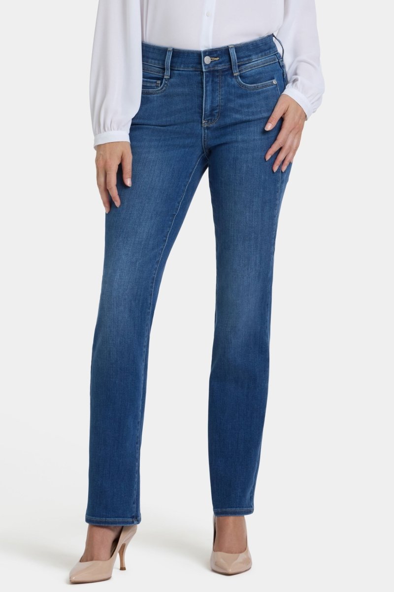 Marilyn Straight Jeans | Opera Blue | Pants | NYDJ