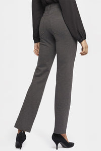 Marilyn Straight Sculpt-Her™ Pants | Charcoal Heather | Pants | NYDJ