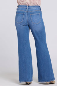 Mia Palazzo Jeans With High Rise | Blue Paradise | Denim | NYDJ