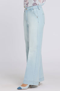 Mia Palazzo Jeans With High Rise | Sky Valley | Denim | NYDJ