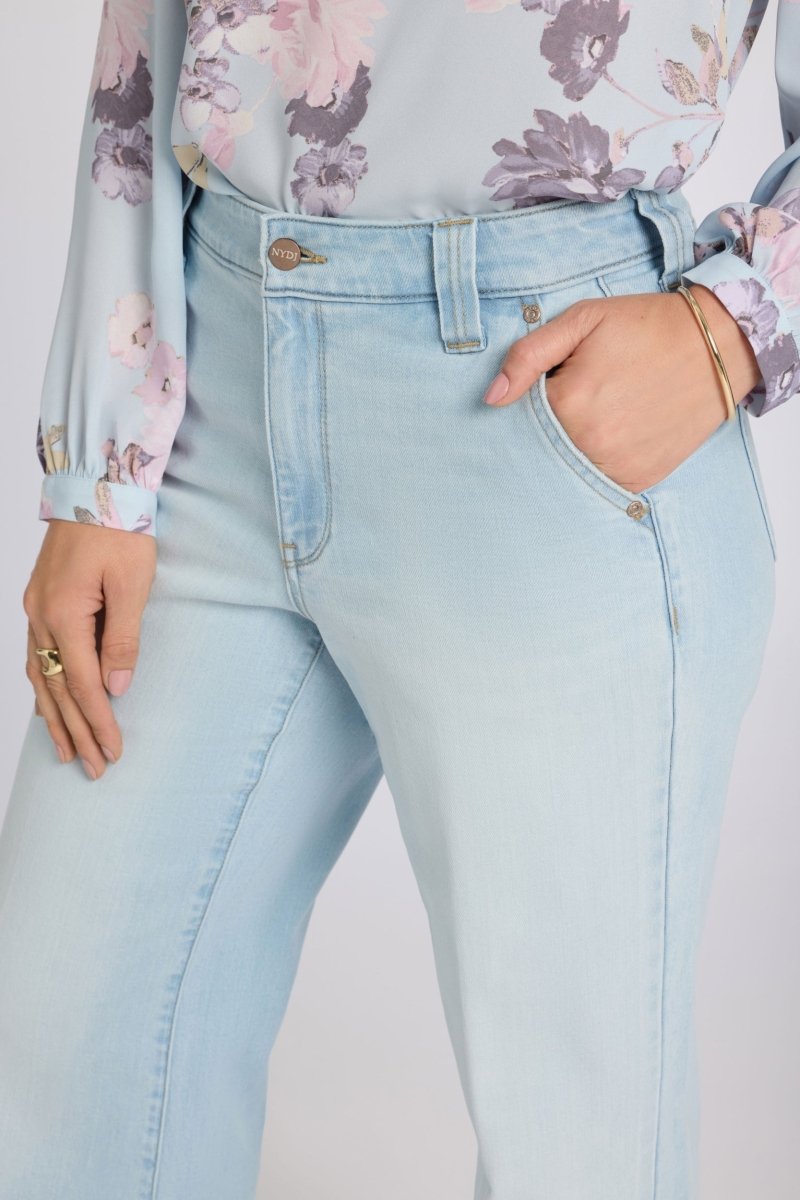Mia Palazzo Jeans With High Rise | Sky Valley | Denim | NYDJ