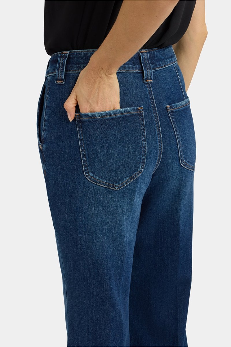 Mia Palazzo Jeans With High Rise | Sunset Villa | Denim | NYDJ