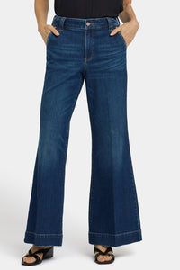 Mia Palazzo Jeans With High Rise | Sunset Villa | Denim | NYDJ