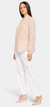 Modern Blouse Fleck Print | Desert Shores | Blouse | NYDJ