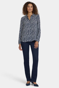 Modern Blouse | Vintage Zebra | Blouse | NYDJ