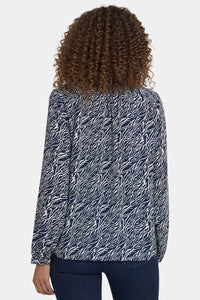 Modern Blouse | Vintage Zebra | Blouse | NYDJ