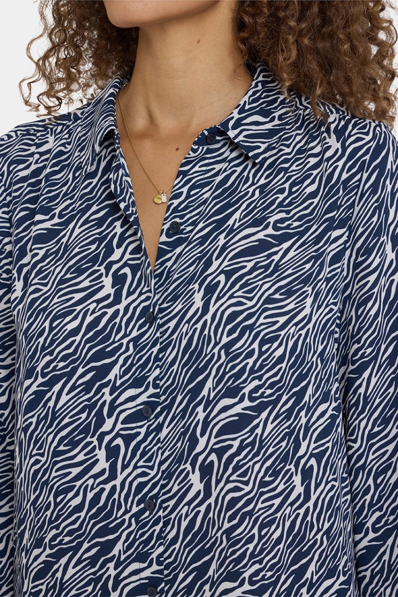 Modern Blouse | Vintage Zebra | Blouse | NYDJ