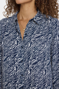 Modern Blouse | Vintage Zebra | Blouse | NYDJ