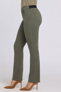 No Gapper™ Marilyn Straight Jeans In Sure Stretch® Denim | Desert Green | Pants | NYDJ