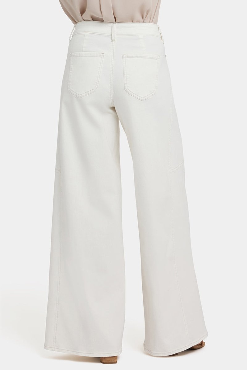 Nova Super Wide Leg | Vintage White - NYDJ