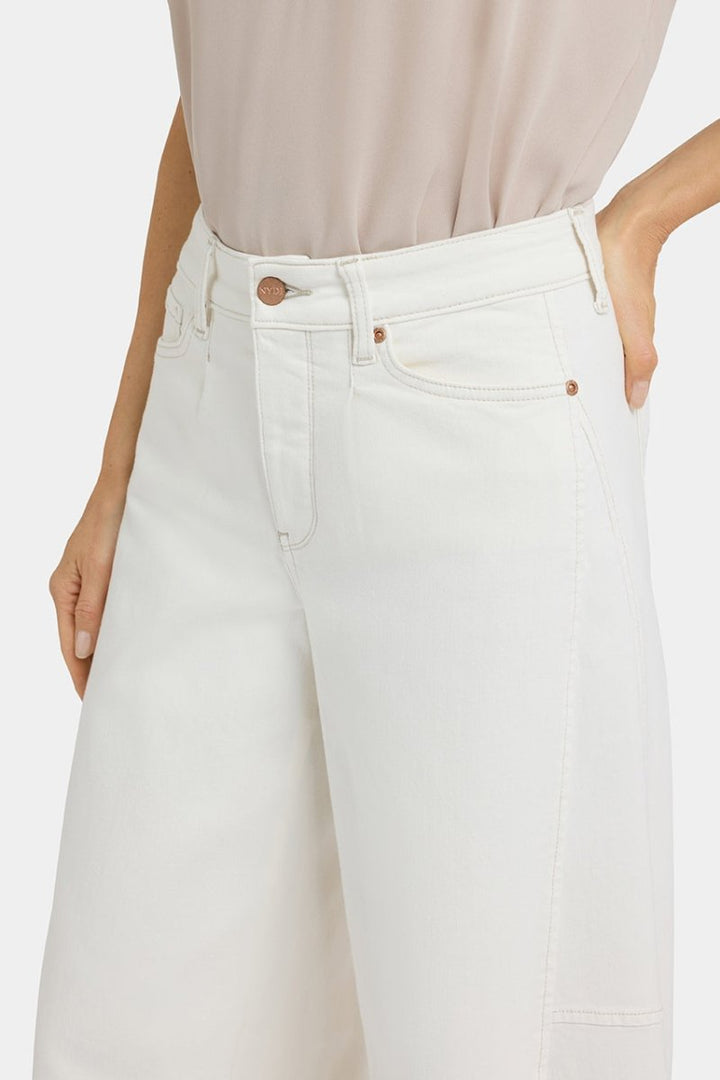 Nova Super Wide Leg | Vintage White - NYDJ