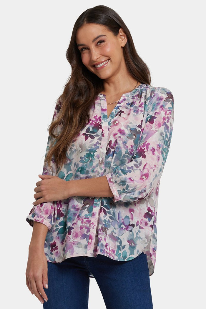 Pintuck Blouse | Le Marais | Blouse | NYDJ