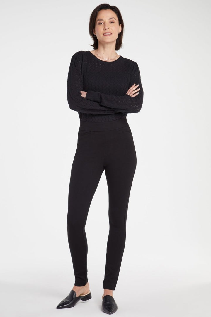Pull-On Legging Pants Sculpt-Her™ Collection | Black | Non Denim | NYDJ
