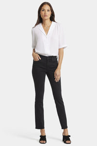 Sheri Slim Jeans Black Waist-Match™ Denim | Vintage Black | Denim | NYDJ