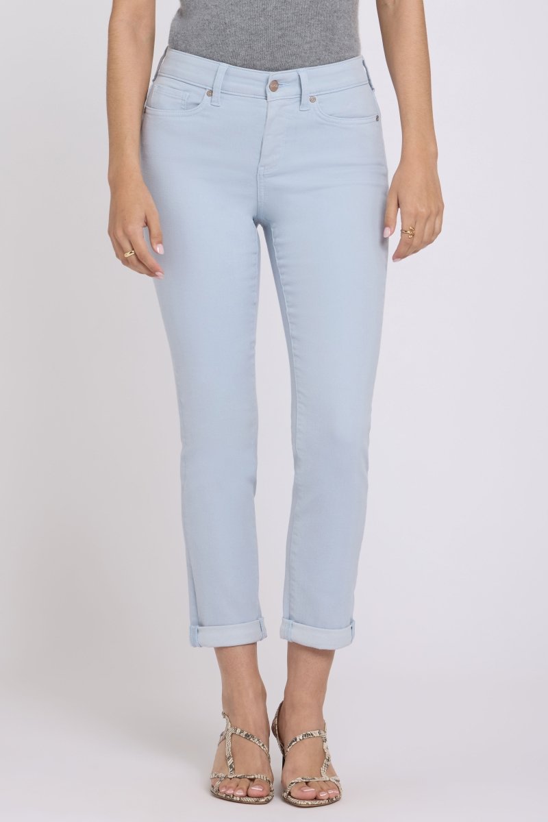 Sheri Slim Straight Ankle Jeans | Blue Clover | Pants | NYDJ