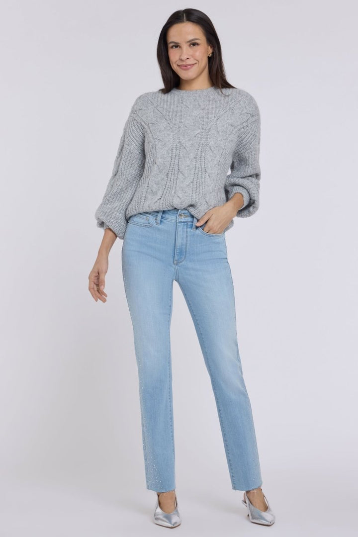 Sheri Slim Straight Jeans | Alyssum - NYDJ