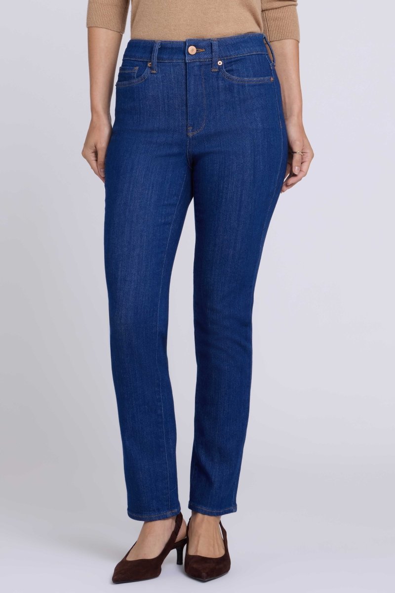 Sheri Slim Straight Jeans | Blue Rinse - NYDJ