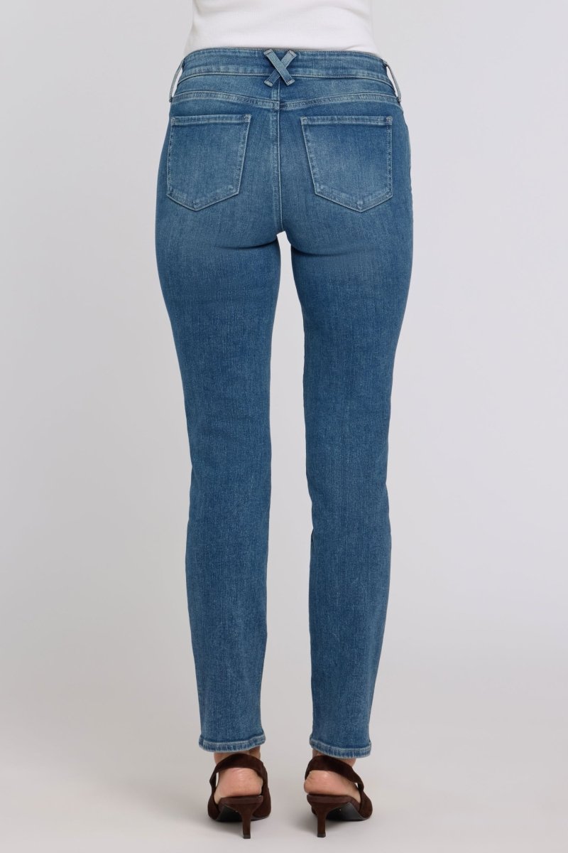 Sheri Slim Straight Jeans In Re-New Denim | Breezy Palms | Denim | NYDJ