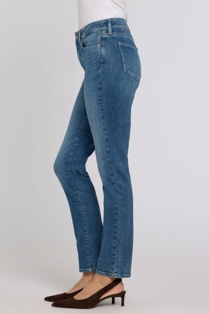 Sheri Slim Straight Jeans In Re-New Denim | Breezy Palms | Denim | NYDJ