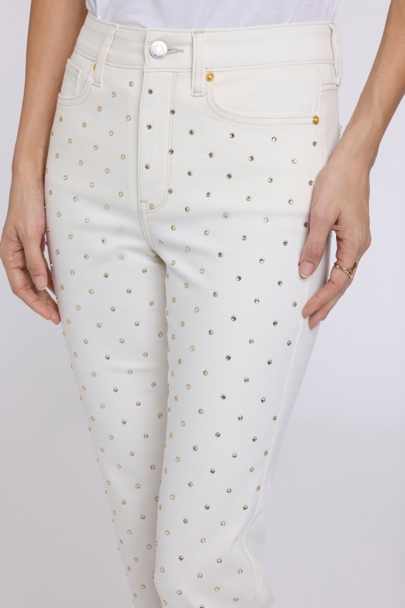 Sheri Slim Straight Jeans | Vintage White - NYDJ