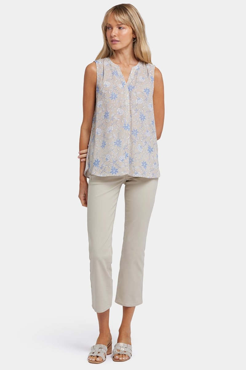 Sleeveless Pintuck Blouse | Antonia | Top | NYDJ