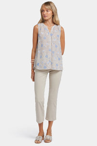 Sleeveless Pintuck Blouse | Antonia | Top | NYDJ