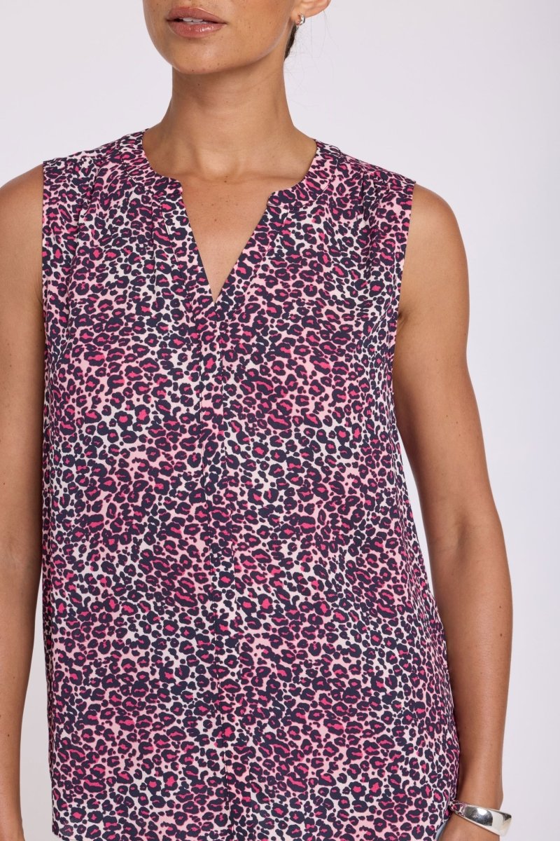 Sleeveless Pintuck Blouse | Catarina - NYDJ