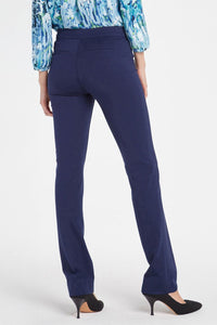 Slim Trouser Dark Blue (Petite) | Evening Tide | Pants | NYDJ