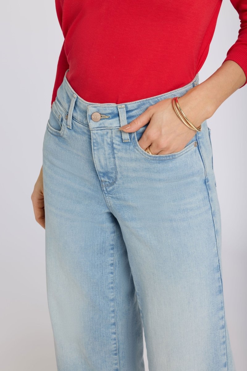 Teresa Wide Leg Ankle Jeans In Re-New Denim | Keys View | Denim | NYDJ