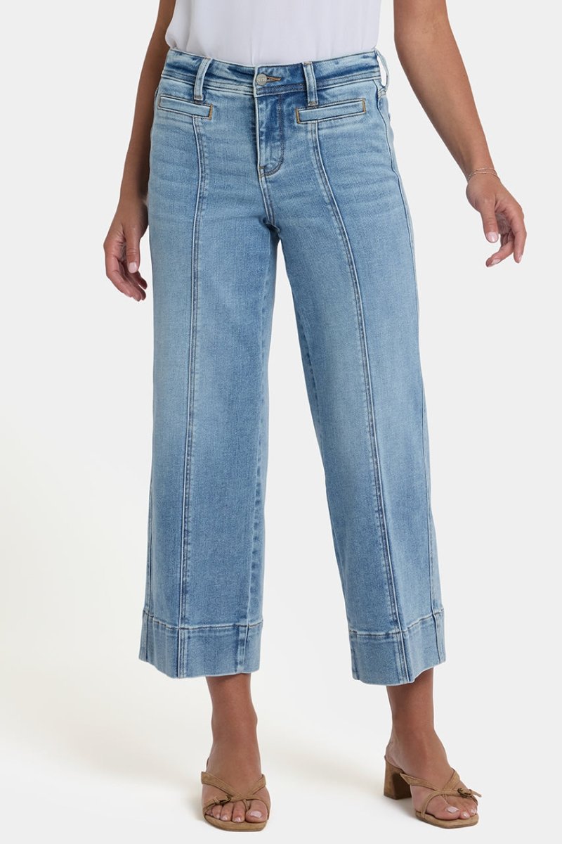 Teresa Wide Leg Ankle Jeans | Mist Springs | Denim | NYDJ